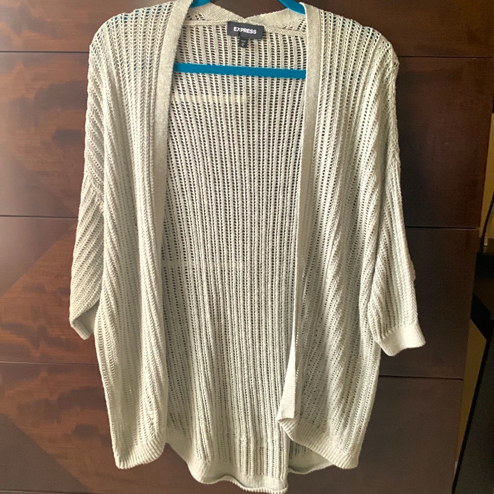 Express knit cardigan